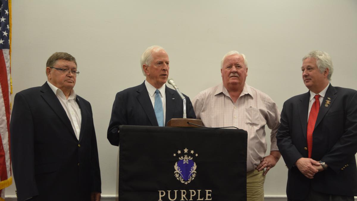 Purple Heart gathering